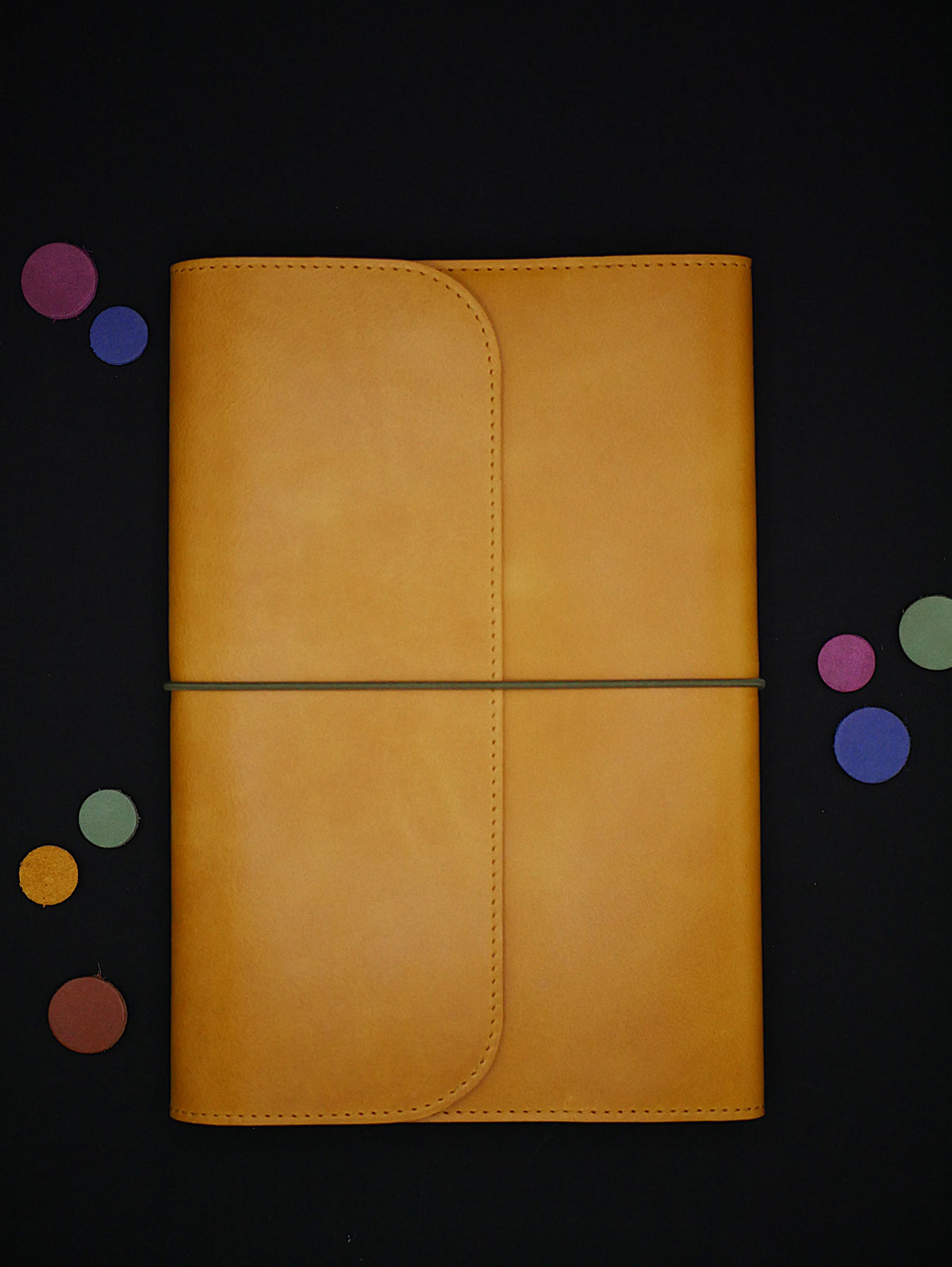 Carnet en cuir Suzanne - Fabrication artisanale française - Idéal pour voyageurs & écrivains