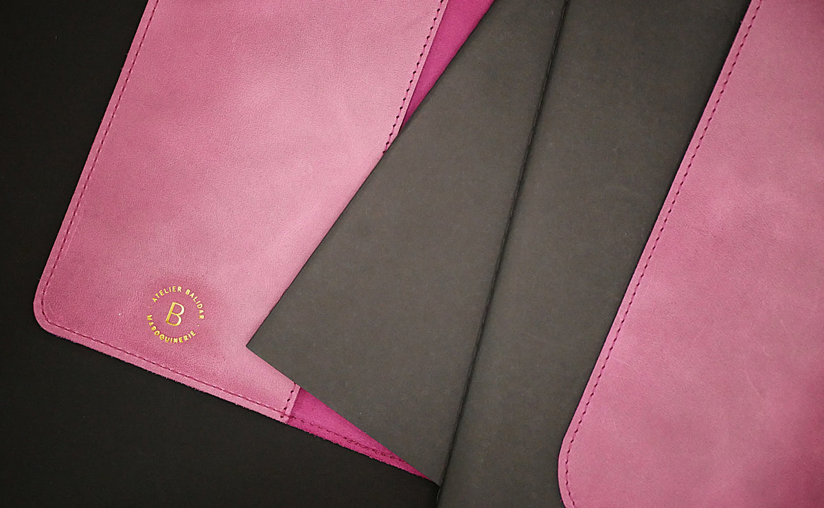 Carnet en cuir Eileen - Fabrication artisanale française - Idéal pour voyageurs & écrivains