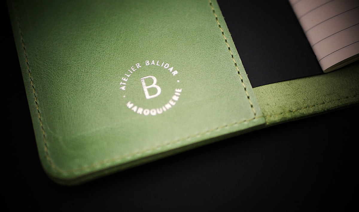 Carnet en cuir Suzanne - Fabrication artisanale française - Idéal pour voyageurs & écrivains