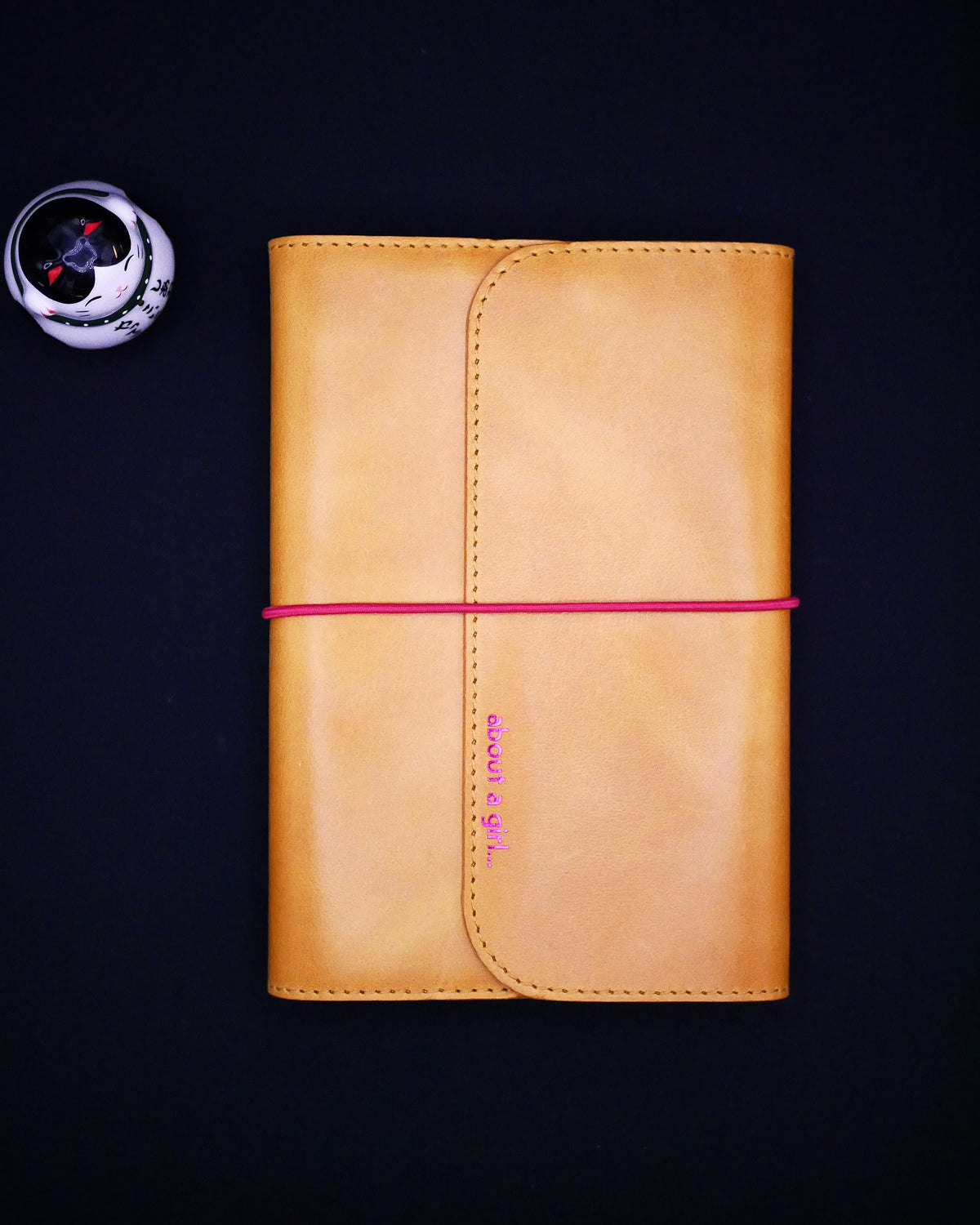 Carnet en cuir Suzanne - Fabrication artisanale française - Idéal pour voyageurs & écrivains