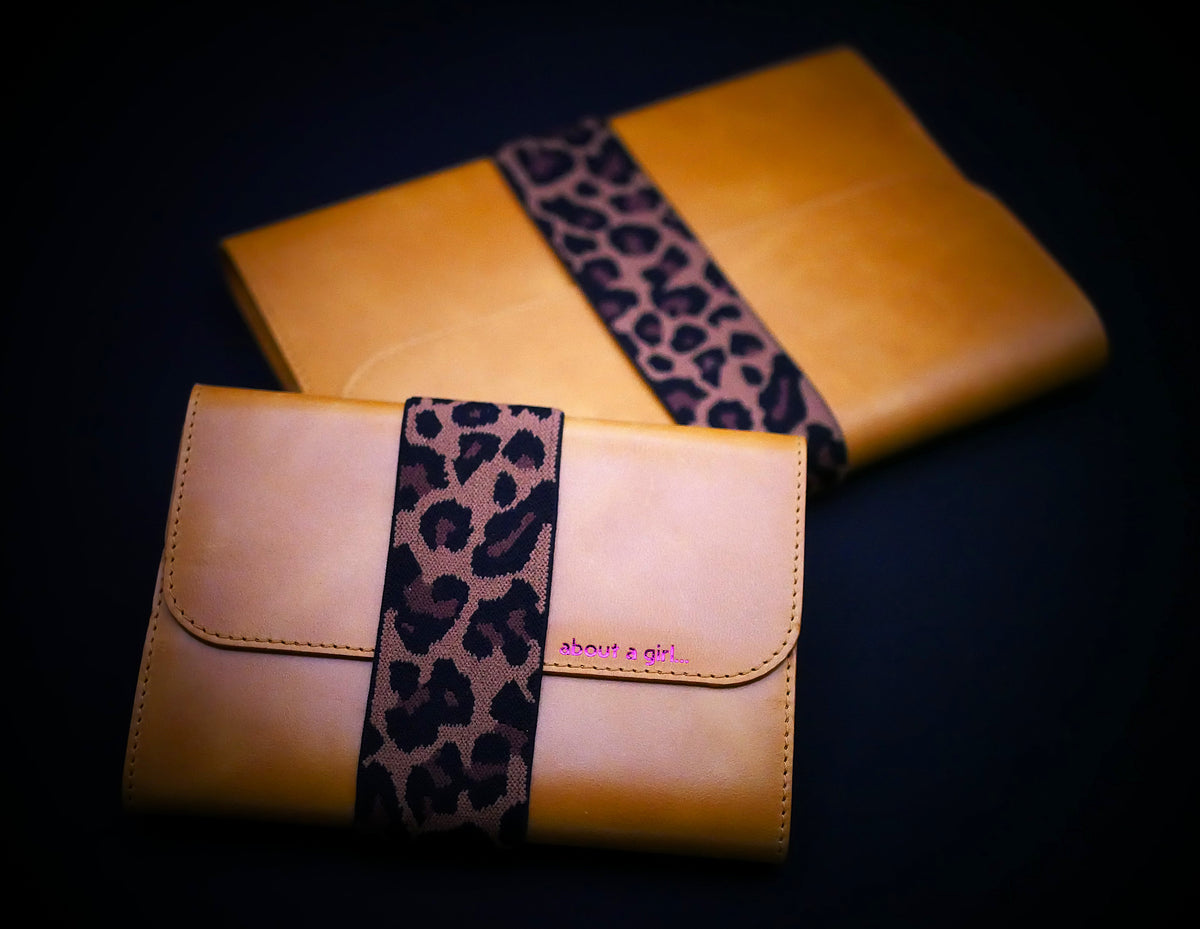 Carnet en cuir Gloria - Fabrication artisanale française - Idéal pour voyageurs & écrivains